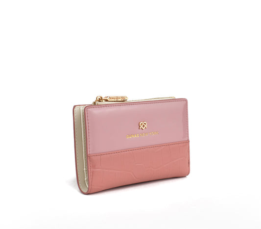 Madison - Pink Vegan Leather Wallet