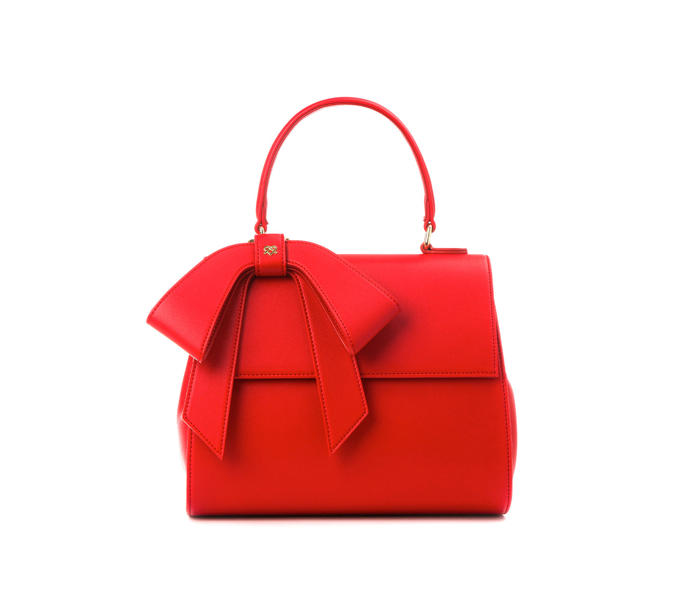 Cottontail Mini Keychain - Red, Ethically Made Bag Accessories