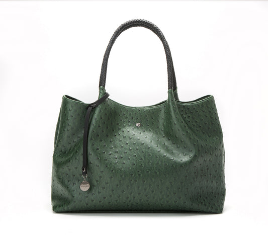 NAOMI Perfect Dark Green Makeup Bag: Gunas New York 1