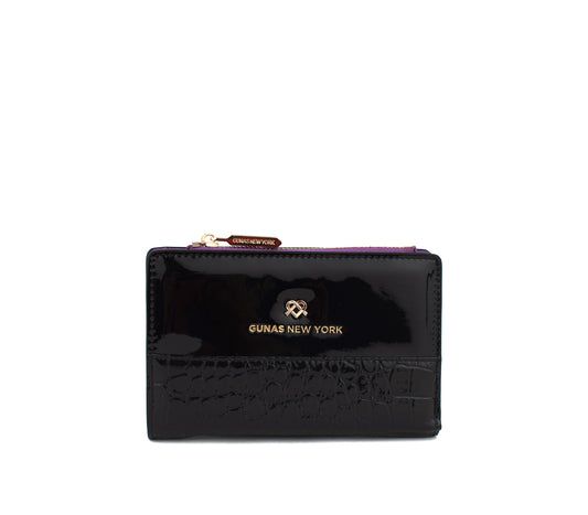 Madison - Black Vegan Leather Wallet