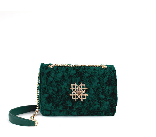 Broadway - Green Vegan Shoulder Bag