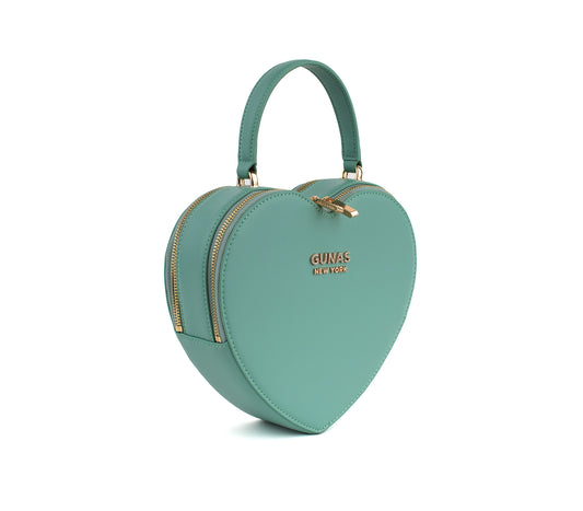 Sweetheart - Tiffany Blue Vegan Crossbody Bag