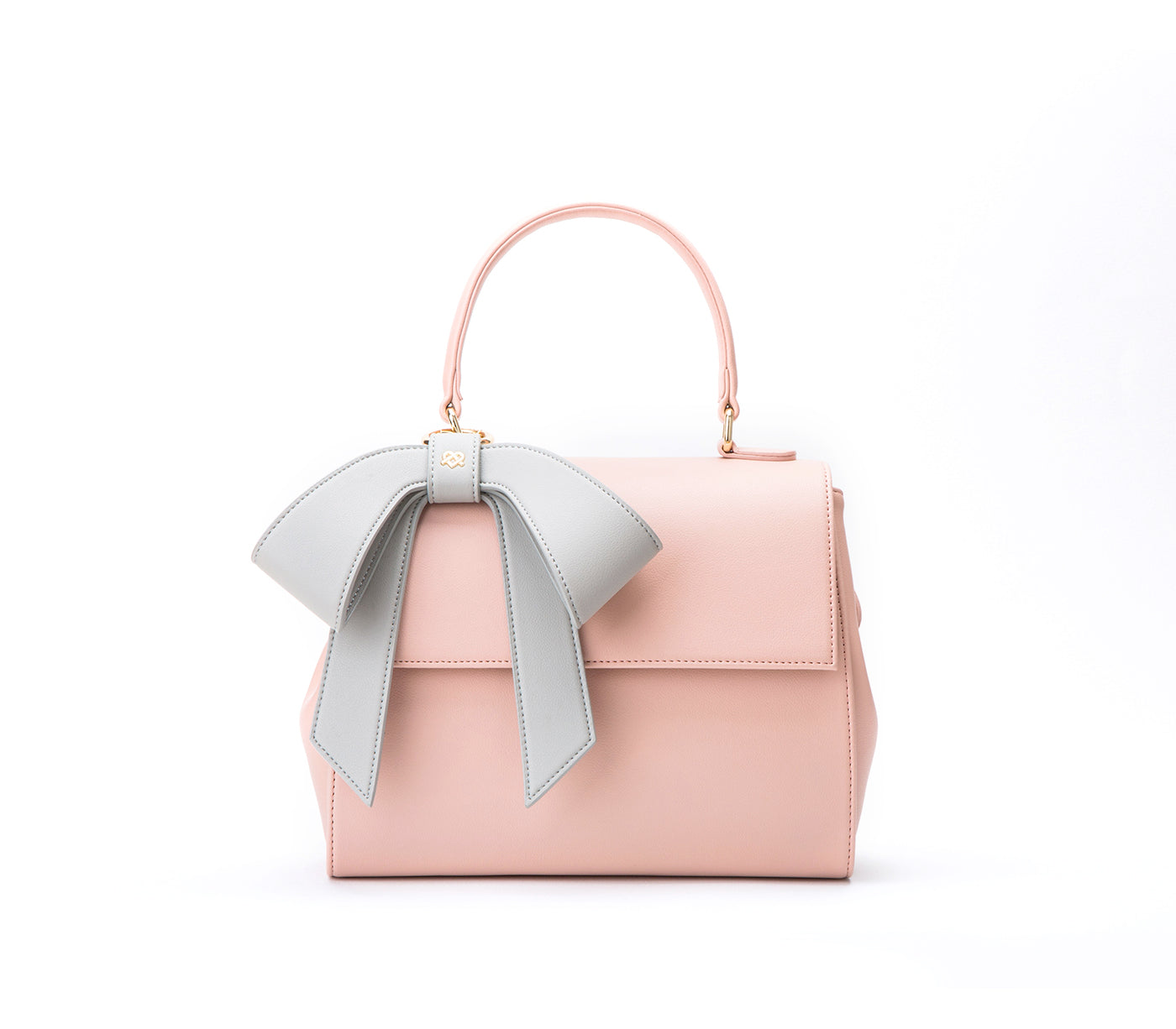 Cottontail Bag - Light Pink+Blue | Vegan Leather Designer Bags | GUNAS ...