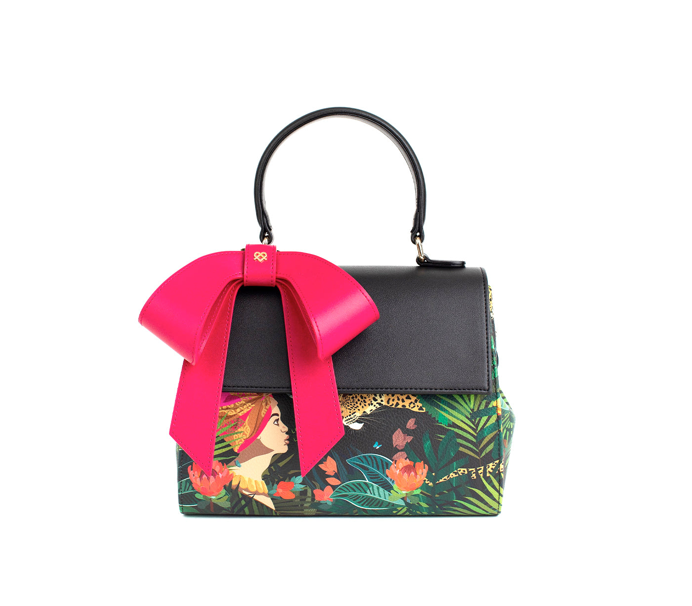 Officina del Poggio Mini Safari Plexy Leather Bag - Various Colors |  Garmentory