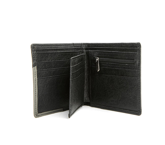 Woody - Grey Vegan Leather Wallet for Men