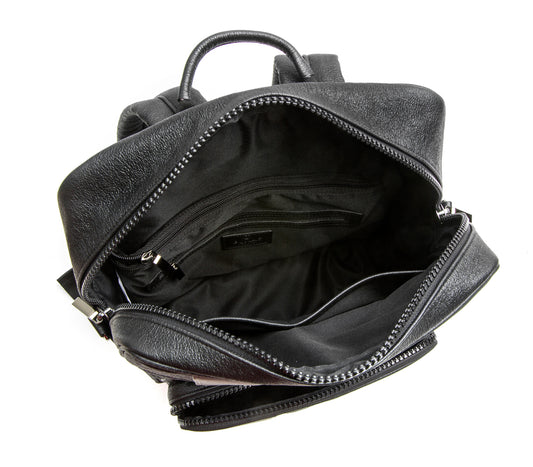 Vegan Leather Laptop Bag JARED - GUNAS New York 7