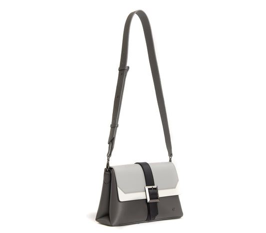 Emily - Grey Crossbody/Clutch Bag