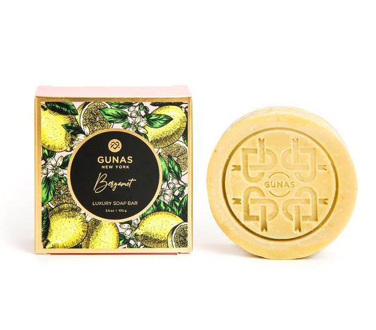 GUNAS Bergamot Luxury Soap Bar 1