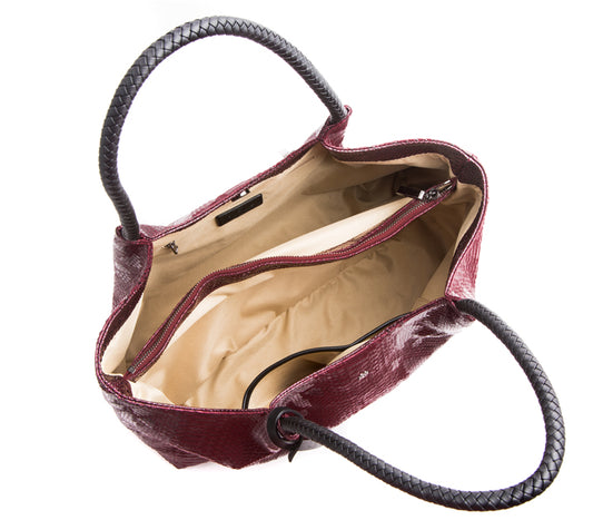 NAOMI Perfect Red Snake Makeup Bag: Gunas New York 4