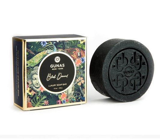 Gunas Black Diamond Luxury Soap Bar 2