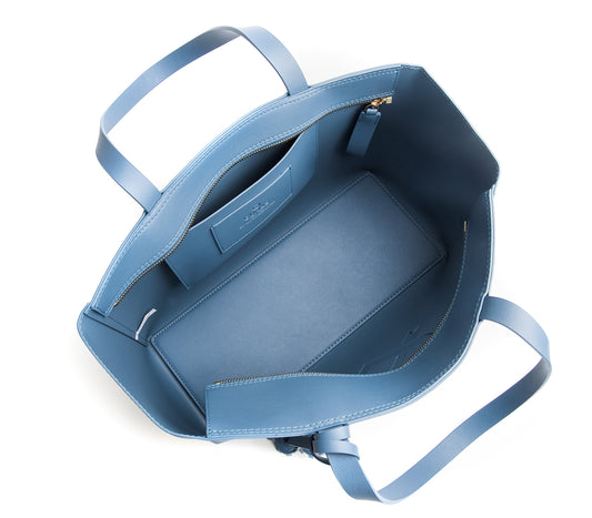 GUNAS New York Tippi - Blue Vegan Leather Tote Bag